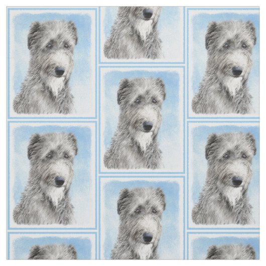 Scottish Deerhound Painting - Niedlich Original Do Stoff (Muster)