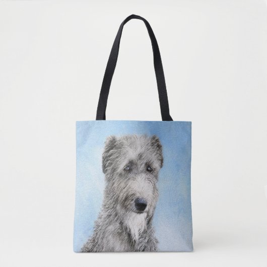 Scottish Deerhound Painting - Niedlich Original Do Tasche (Vorderseite)