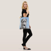 Scottish Deerhound Painting - Niedlich Original Do Tasche (Am Model)