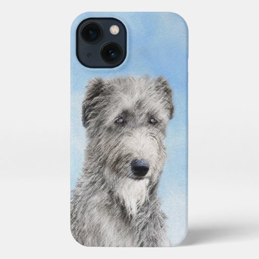 Scottish Deerhound Painting - Original Dog Art iPhone Hülle (Rückseite)