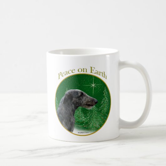 Scottish Deerhound Peace Kaffeetasse (Rechts)