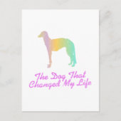 Scottish Deerhound Postkarte (Vorderseite)