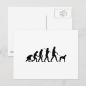 Scottish Deerhound Postkarte (Vorne/Hinten)