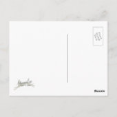 Scottish Deerhound Postkarte (Rückseite)