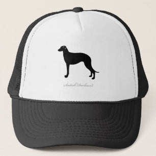 Scottish Deerhound Silhouette Truckerkappe