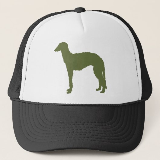 Scottish Deerhound Truckerkappe (Vorderseite)