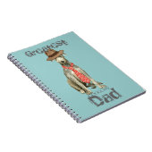 Scottish Deerhound Vater Notizblock (Rechte Seite)