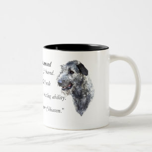 Scottish Deerhound Zweifarbige Tasse