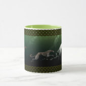 Scottish Deerhounds und weiße Hirsch-Tasse Tasse (Zentrum)