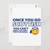 Scottish Designs Postkarte (Vorne/Hinten)