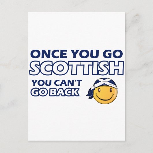 Scottish Designs Postkarte (Vorderseite)