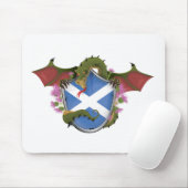 Scottish Dragon Mousepad (Mit Mouse)