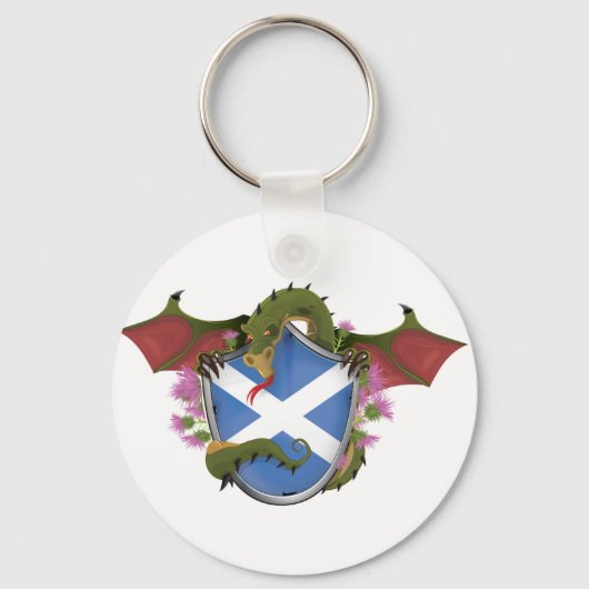 Scottish Dragon Schlüsselanhänger (Vorderseite)