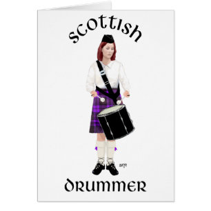 Scottish Drummer - Lila Kilt