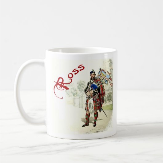 Scottish FA Cup Clanross-Art-2 Kaffeetasse (Links)