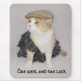 Scottish-Falte Mousepad