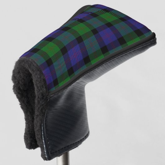 Scottish färbt Clan-BlairTartan kariert Golf Headcover (3/4 Vorderseite)