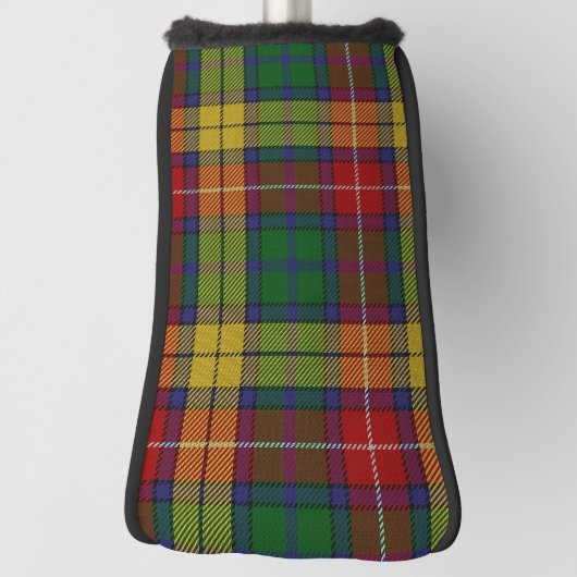 Scottish färbt Clan-BuchananTartan kariert Golf Headcover (Rotieren 90)