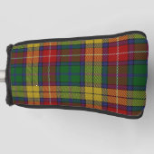 Scottish färbt Clan-BuchananTartan kariert Golf Headcover (Vorderseite)
