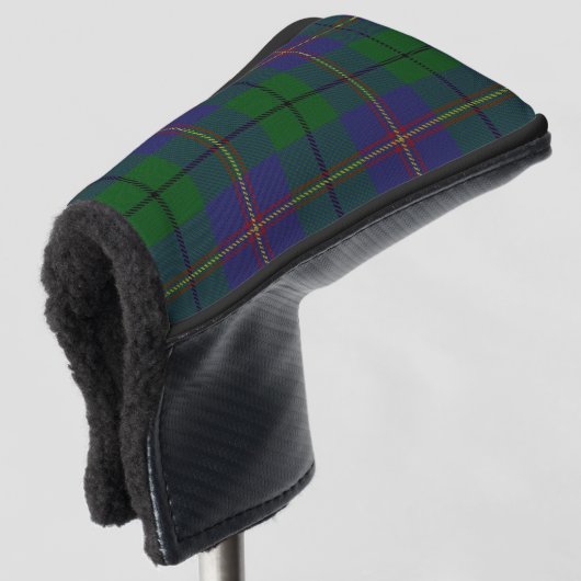 Scottish färbt Clan Carmichael Tartan kariert Golf Headcover (3/4 Vorderseite)
