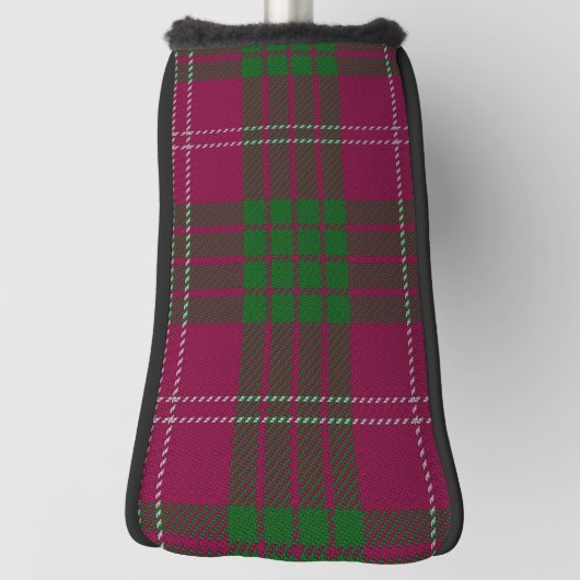 Scottish färbt Clan-CrawfordTartan kariert Golf Headcover (Rotieren 90)