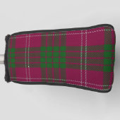 Scottish färbt Clan-CrawfordTartan kariert Golf Headcover (Vorderseite)