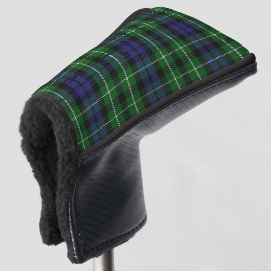 Scottish färbt Clan-GrahamTartan kariert Golf Headcover (3/4 Vorderseite)