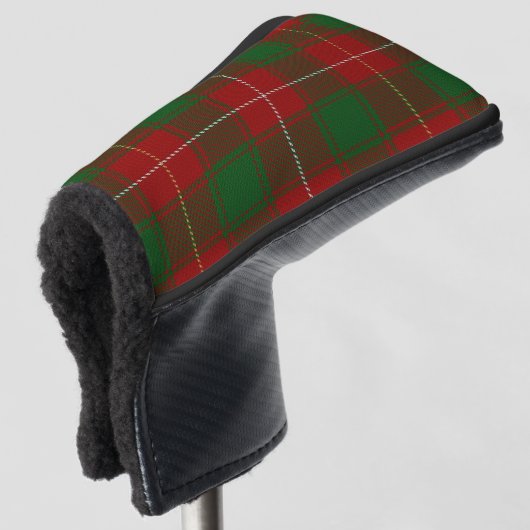 Scottish färbt Clan MacFie Tartan kariert Golf Headcover (3/4 Vorderseite)