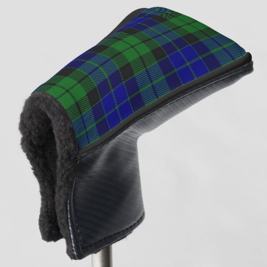 Scottish färbt Clan MacKay Tartan kariert Golf Headcover (3/4 Vorderseite)