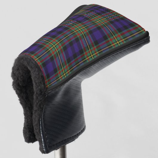 Scottish färbt Clan MacLellan Tartan kariert Golf Headcover (3/4 Vorderseite)