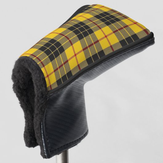 Scottish färbt Clan MacLeod Tartan kariert Golf Headcover (3/4 Vorderseite)
