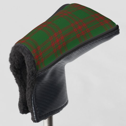 Scottish färbt Clan Menzies JagdTartan kariert Golf Headcover (3/4 Vorderseite)