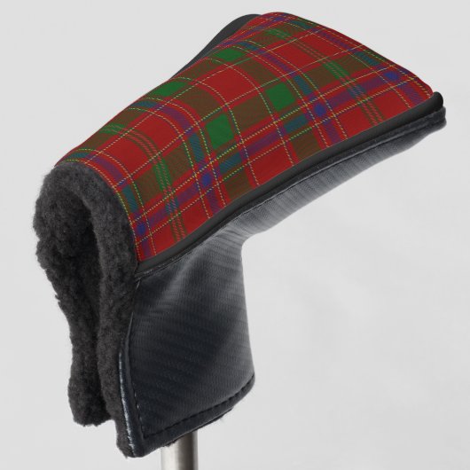 Scottish färbt Clan Munro Tartan kariert Golf Headcover (3/4 Vorderseite)