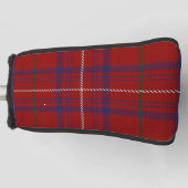 Scottish färbt Clan-Rosemodernen roten Tartan Golf Headcover (Vorderseite)