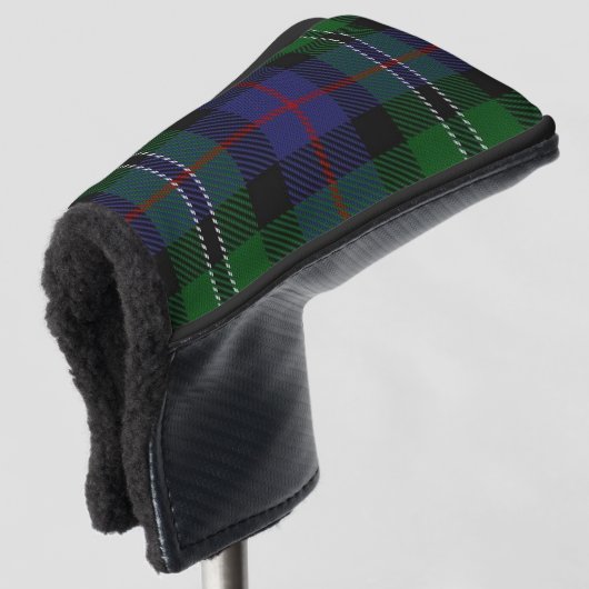 Scottish färbt Clan-Rosen-JagdTartan kariert Golf Headcover (3/4 Vorderseite)