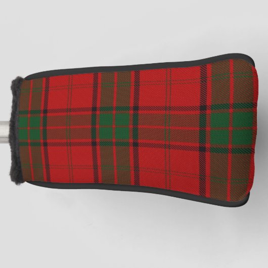 Scottish färbt ClanMaxwellTartan kariert Golf Headcover (Vorderseite)