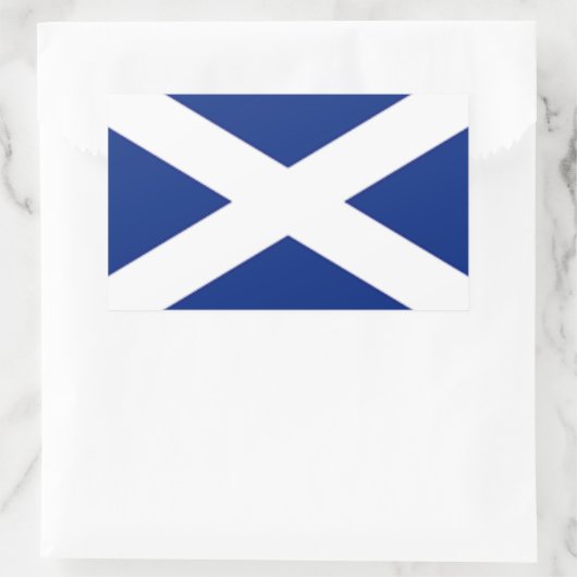 Scottish Flag Aufkleber (Tasche)