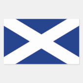 Scottish Flag Aufkleber (Vorderseite)