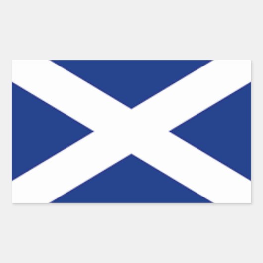Scottish Flag Aufkleber (Vorderseite)
