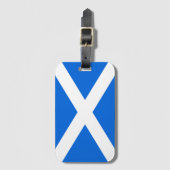 Scottish Flag bc ltcnt Gepäckanhänger (Vorderseite Vertikal)