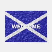 Scottish Flag Design Fußmatte (Vorderseite)