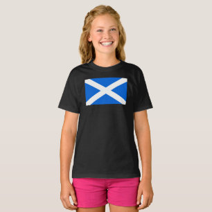 Scottish Flag Girls T-Shirt