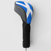 Scottish Flag Golf Driver Cover Bogen Headcover (angewinkelt)