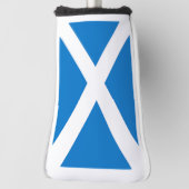 Scottish Flag Golf Putter Head Cover Golf Headcover (Rotieren 90)