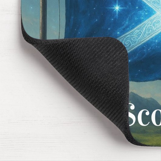 Scottish flag Mousepad (Ecke)