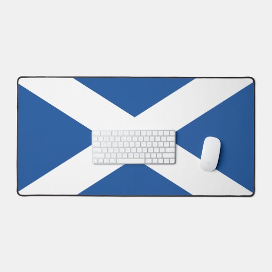 Scottish flag of Scotland custom desk mat Schreibtischunterlage (Tastatur & Maus)