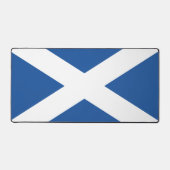 Scottish flag of Scotland custom desk mat Schreibtischunterlage (Vorderseite)