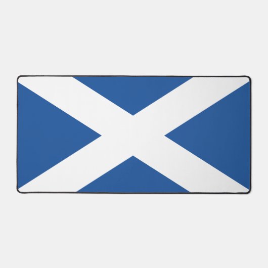 Scottish flag of Scotland custom desk mat Schreibtischunterlage (Vorderseite)