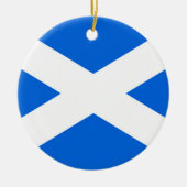 Scottish Flag orncn Keramik Ornament (Vorne)