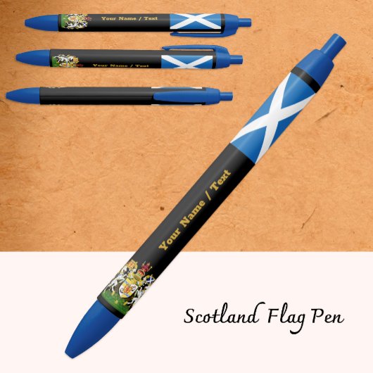 Scottish Flag Pen, Schottland / Personalisiert Kugelschreiber
